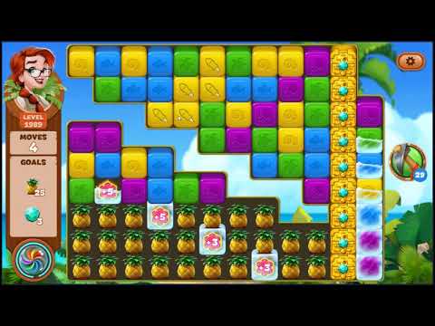 Lost Island Blast Adventure Level 1989 - NO BOOSTERS 🏝️ | SKILLGAMING ✔️