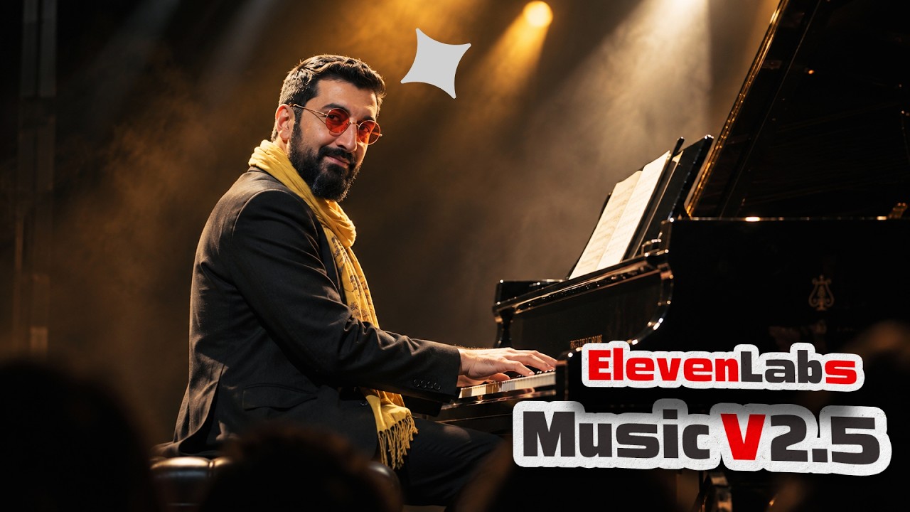 بررسی نسخه جدید هوش مصنوعی ساخت موسیقی الون لبز | ElevenLabs Music v2.5