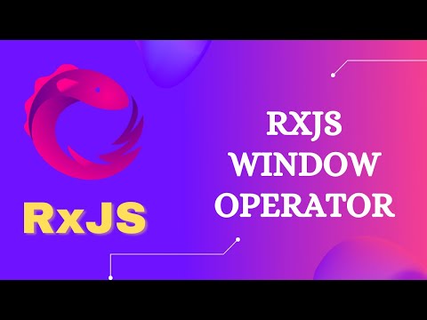 107. RxJS Window Operator.  Learn RxJS Transformation Category Window Operator - RxJS.