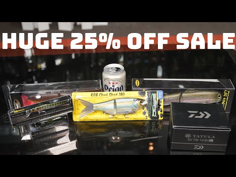 What's New This Week! Huge Store Wide Sale On Daiwa, Deps, Raid, OSP And More!