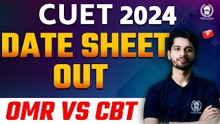 CUET 2024 Datesheet Out | OMR होगा या CBT ? CUET 2024 | Vaibhav Sir