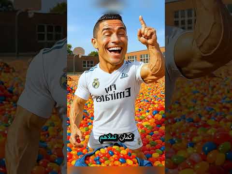 مش هتصدق اللي حصل في مدرسه  رونالدو 😱