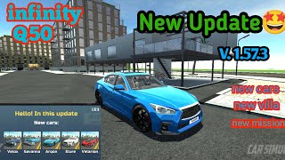 Buying New infinity Q50 _New Update 2025 🤩 Car simulator 2