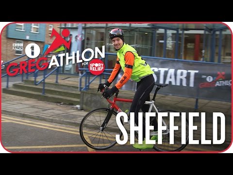 Gregathlon | Sheffield – Greg takes a tumble
