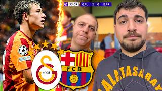 ADAMLAR ÇOK GÜÇLÜ | Galatasaray 1-4 FC Barcelona Stadyum Vlog 