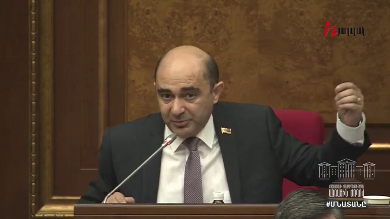 Դուք առաջարկում եք, որ խորհրդարանն ինքն իրեն զրկի կարծիք հայտնելու իրավունքից