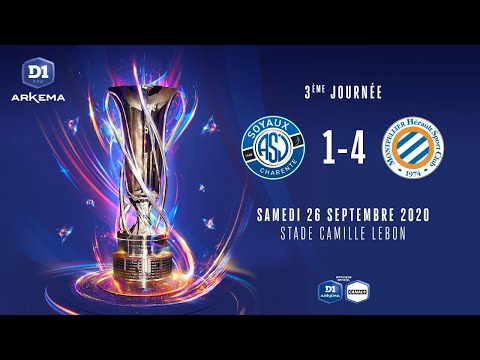 D1 Arkema, J3 : ASJ Soyaux - Montpellier HSC (1-4)