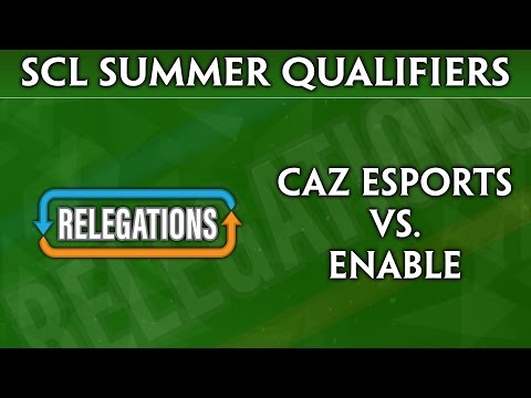 SMITE Console League Summer Qualifiers 2017 (EU) - CAZ Esports vs. Enable
