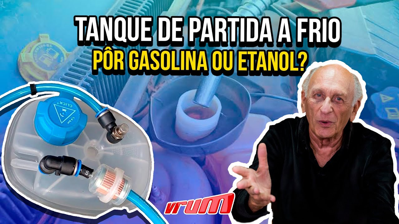 Motor não pega com etanol? - Como usar o tanquinho de partida a frio em carros flex