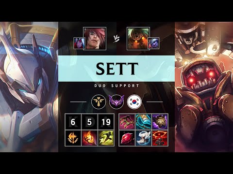Sett Support vs Nautilus - KR Master Patch 25.06