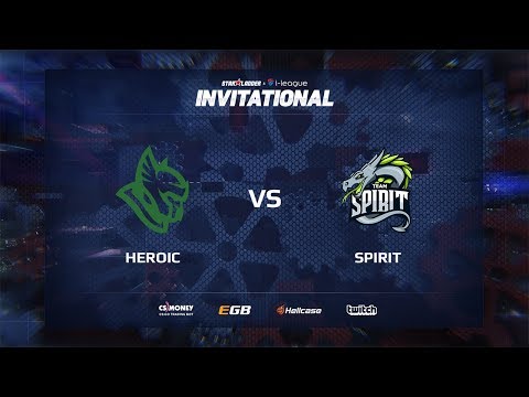 [EN] Heroic vs Spirit, map 1 mirage, SL i-League Invitational Shanghai 2017