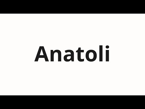 How to pronounce Anatoli