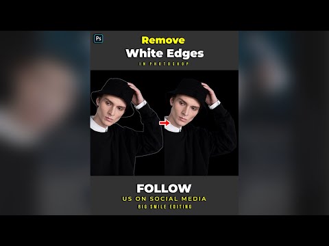 Remove White Edges - Photoshop Tutorial