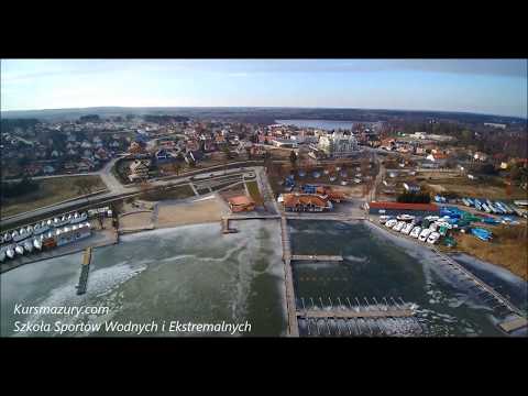 Dronem nad jeziorami Niegocin i Kisajno - 2019.02.24.