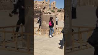 preview picture of video 'الجعران المقدس معبد الكرنك Holly Scarab Karnak temple'