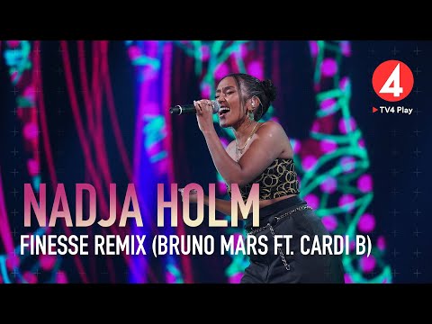Nadja Holm – ”Finesse (Remix)” – Bruno Mars ft. Cardi B – Idol 2020 - Idol Sverige (TV4)