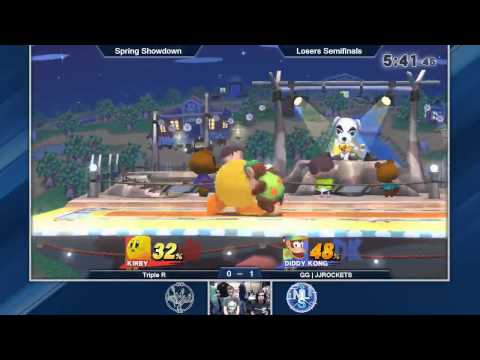 Spring Showdown SSB4 Singles Losers Semis: Triple R (Kirby) Vs. GG|JJROCKETS (Diddy)