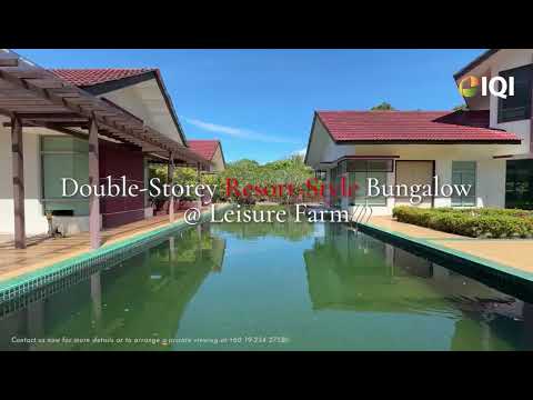 Double Storey Resort Bungalow for Sale @ Leisure Farm
