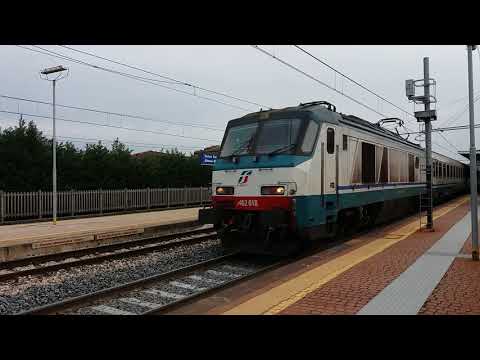 HD - E.402 A 018 sull' IC 588/589 Roma Termini - Trieste C.LE in transito a Terme Euganee A.M.