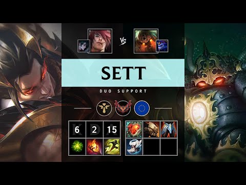 Sett Support vs Nautilus - EUW Grandmaster Patch 25.14
