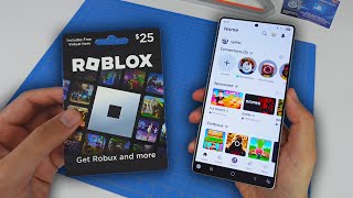 How to REDEEM ROBLOX GIFT CARD on ANDROID (EASY METHOD)