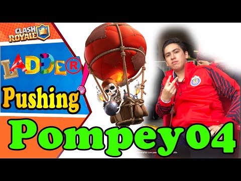 Pompeyo4 and Dank Ganon 6800+ Gameplays - Bad Matchup Clash Royale