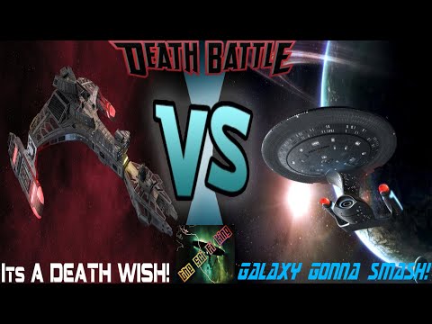 Klingon Vor'Cha Class VS Galaxy Class | Is This Possible? | CRAZY FIGHT!