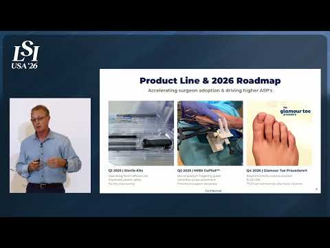 Duncan Seay, Voom Medical Devices - Fusion-free bunion surgery screws and kits | LSI USA '26
