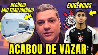 🛑URGENTE🛑INFORMAÇÕES EM PRIMEIRA MÃO DO CORINTHIANS! FUNDO ÁRABE MULTIMILIONÁRIO NO TIMÃO?! 