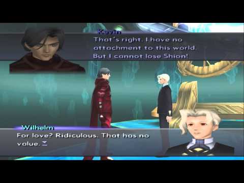 Xenosaga III HD Cutscene 338 - Love for Shion (Zarathustra's Hall) - ENGLISH - REGULAR MODE