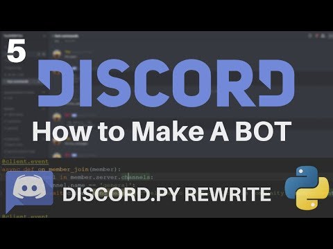 Discord py Rewrite Tutorial 1 How to Create a Discord Bot With Python