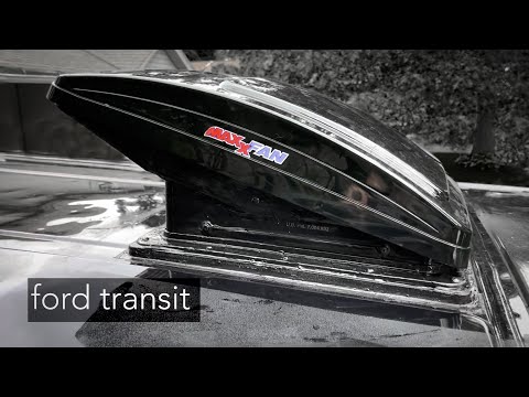 Installing a MaxxAir Fan in a Van