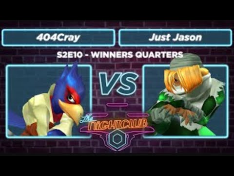 The Nightclub S2E11: 404Cray (Falco) vs Just Jason (Sheik) - Winners Quarters SSBM
