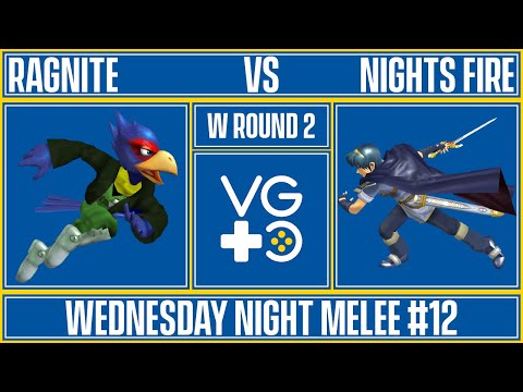 Wednesday Night Melee #12 - Winners Round 2 - Ragnite (Falco) vs. Nights Fire (Marth)