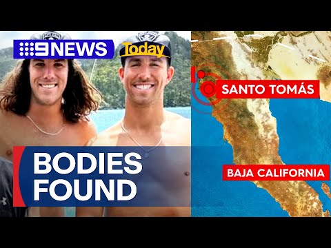 Three bodies discovered in Mexico during search for missing Australian brothers | 9 News Australia