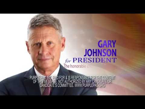 Gary Johnson 2016 - The honorable choice for a change