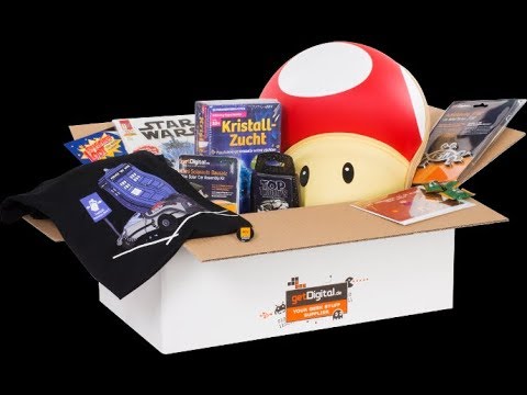 🔴#GetDigital Box Oktober 2018 - Mit Melli!