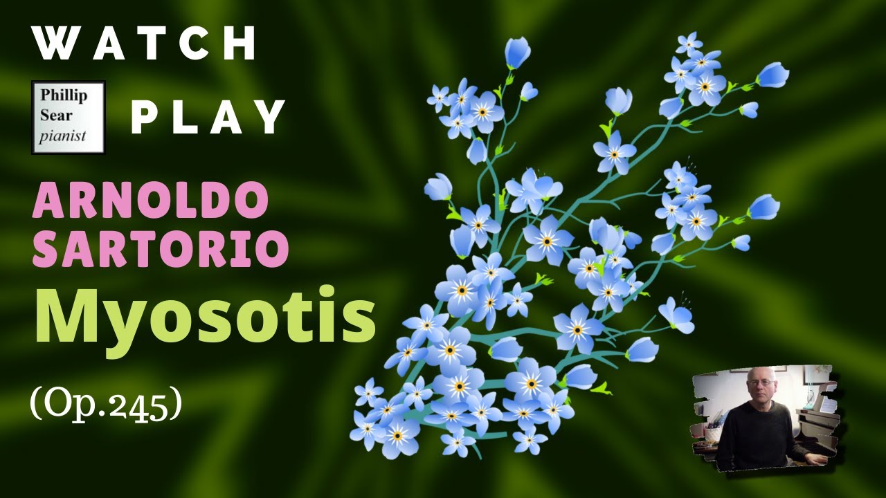 Arnoldo Sartorio : Myosotis (Forget-me-Not), Nocturne, Op. 245