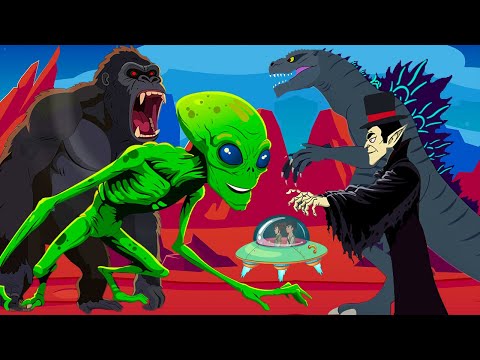 we're going on a godzill vs king kong vs Zorko the Alien vs bram stoker's dracula Hunt -Songs