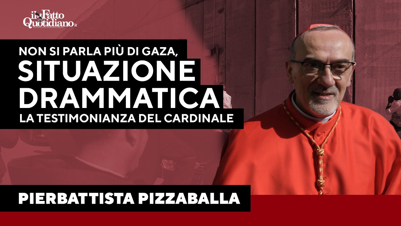 Gaza, Pizzaballa: "Non se ne parla più ma la situazione è drammatica"