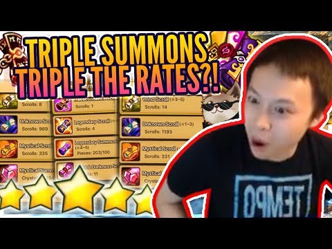1,000+ Summons! REMARKABLE Amount of NAT 5s! - Transcendence/Legendary/LD/Mystics! - Summoners War