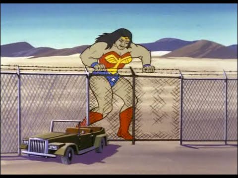 Female Muscle clip 468 - Challenge of the Superfriends