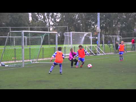 Oliveo E1 - DSVP E1 oefenwedstrijd in Pijnacker - voetbal