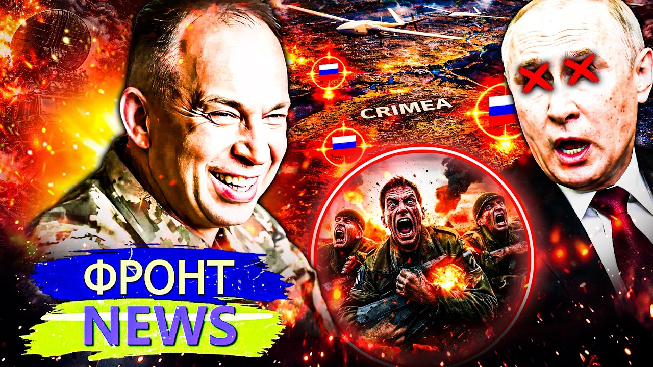 🔥АДСКАЯ ДВИЖУХА в КРЫМУ! ВСУ ЗАШЛИ ЕЩЕ ДАЛЬШЕ! ТРАУР в МОСКВЕ! ПУТИН ПОШЕЛ НА