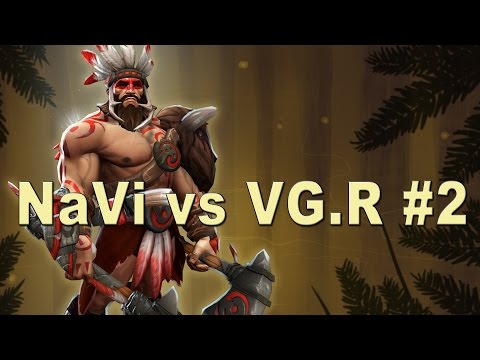 Dota 2 NaVi vs VG.R HighLights Game 2 | StarLadder I-League Invitational Lan Final