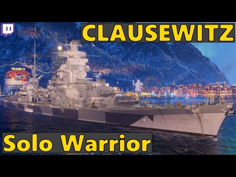 Clausewitz - Solo Warrior | World of Warships