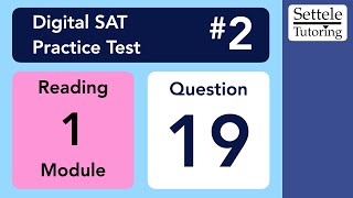 Download Lagu Digital SAT 2, Reading Module 1, Question 19 (grammar) Thumbnail