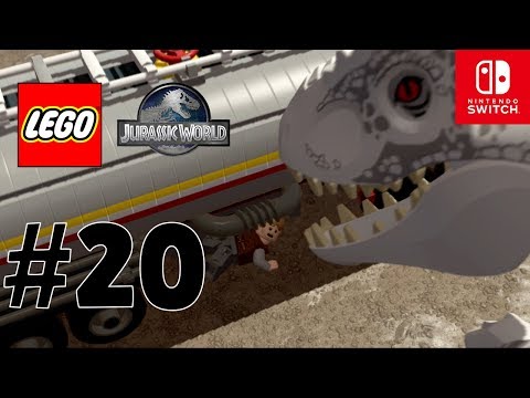 LEGO Jurassic World (Nintendo Switch) Walkthrough Part 20 - Welcome to Jurassic World