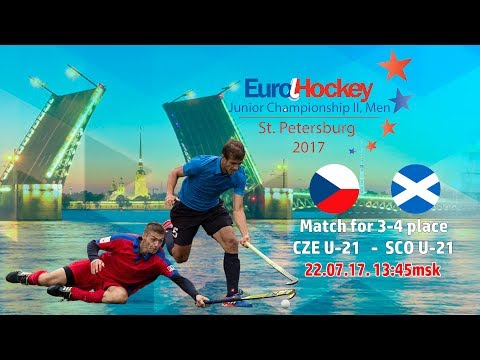 22.07.2017. EuroHockey JCII 2017. Czech Republic U-21 - Scotland U-21 Match for 3-4 place