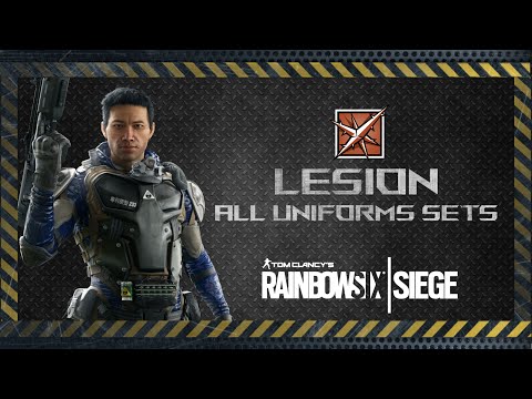 Lesion All Uniforms Sets including Elite and Dev Skin - Rainbow Six Siege | R6 News